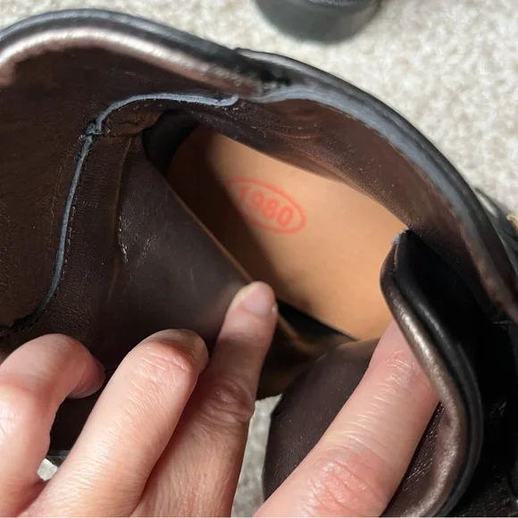 NEW Maje Leather Ankle Boots Black 39 - Picture 9 of 12